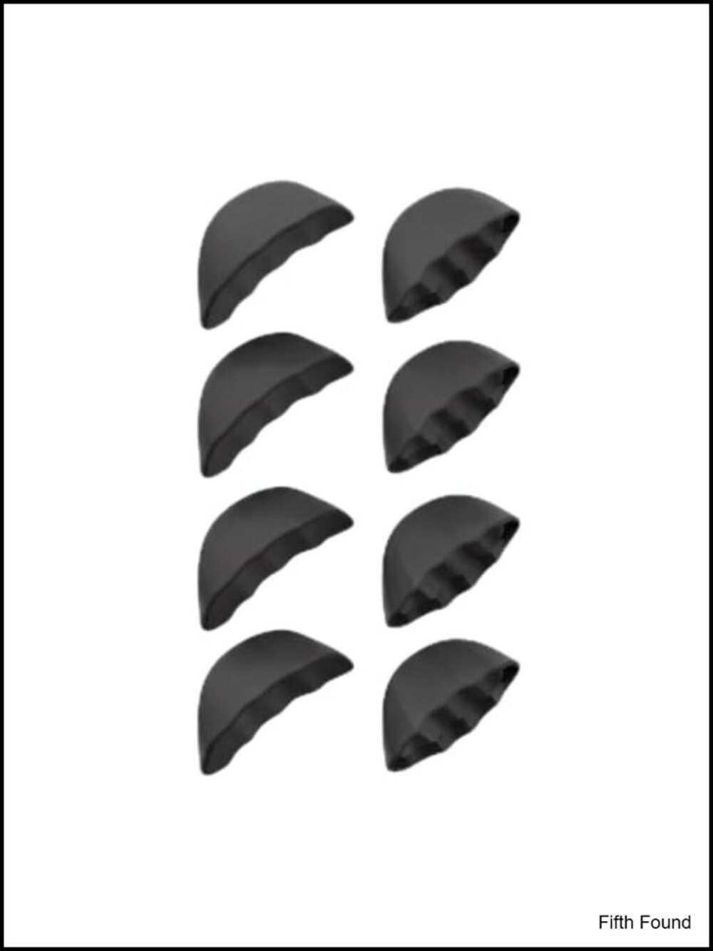 4 Pairs Shoe Size Reducer Inserts Toe Filler & Heel Cushion Pads for Loose Shoes